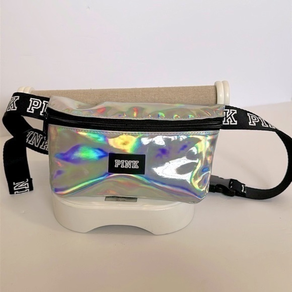 Victoria’s Secret By “Pink”  Iridescent Fanny Pack Belt Bag NWOT